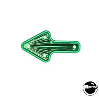 Insert - arrow 1-1/2 inch green starburst C912-2