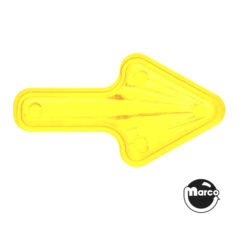 Insert - arrow 1-1/2" yellow starburst