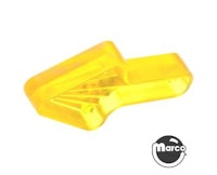 Insert - arrow 1-1/2 inch starburst translucent yellow