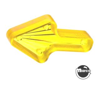 Insert - arrow 1-1/2" yellow starburst