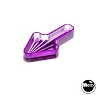Insert - arrow 1-1/2 inch violet starburst