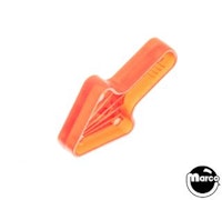 Insert - arrow 1-1/2" amber starburst
