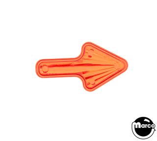 Insert - arrow 1-1/2 inch amber starburst