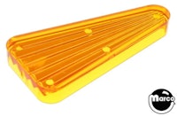 Playfield insert - triangle 2 inch orange starburst