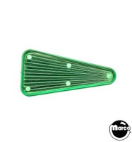 Insert - triangle 2 inch green starburst 550-5070-04