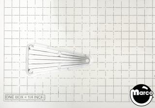 Insert - triangle 2 inch clear 550-5070-01