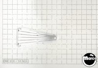 Insert - triangle 2 inch clear 550-5070-01