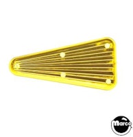 Insert - triangle 2 inch yellow starburst 550-5070-06