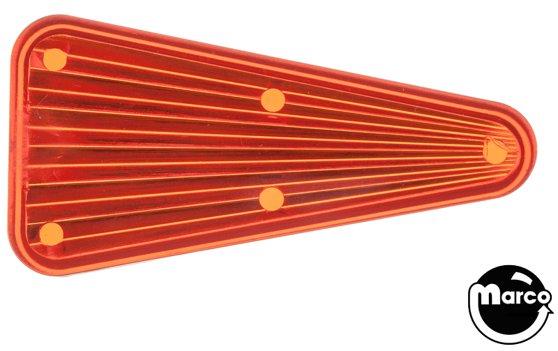 Insert - triangle 2 inch amber starburst 550-5070-03