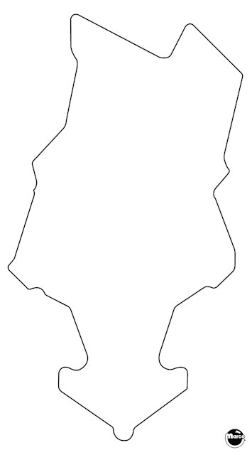 HIGH SPEED (Williams) Mylar playfield