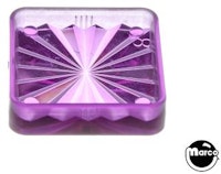 Insert - square 1 inch violet starburst