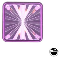 Insert - square 1 inch violet starburst