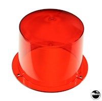 Dome - backbox beacon red