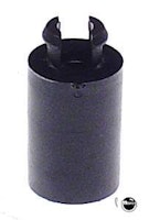 Snap-in standoff No.6 x 17/32" black