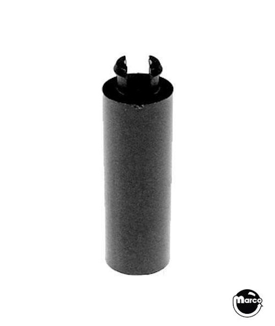 Snap-in standoff #6 x 1.062 inch black