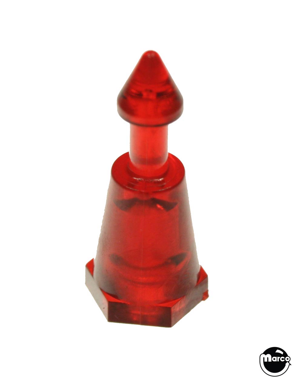 03-8044-9 - Minipost - plastic red - 1 inch tall - Marco
