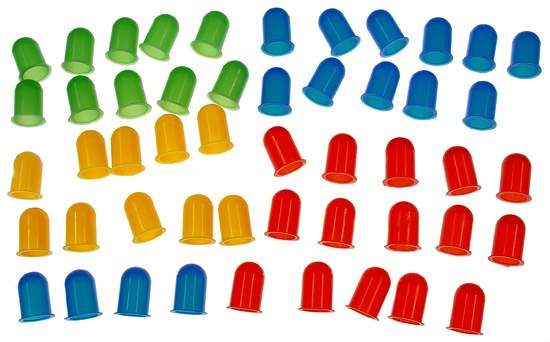 Lamp cover - silicone - assortment