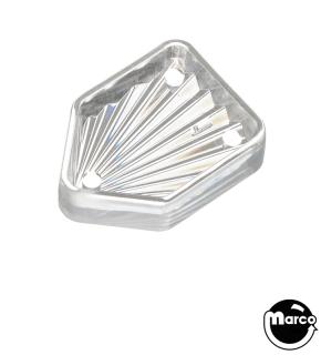 Playfield insert - shield 1 x 3/4 inch