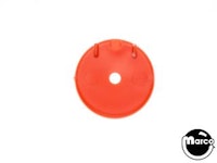 Target face - round 1 inch orange opaque.