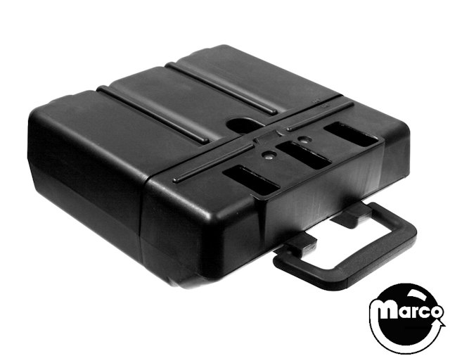 Cashbox - plastic enclosed with handle 3 slot
