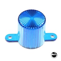Dome with screw tabs - blue