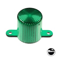 Dome with screw tabs - green