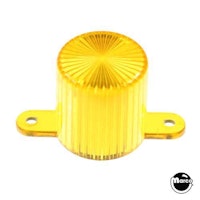 Dome with screw tabs - yellow