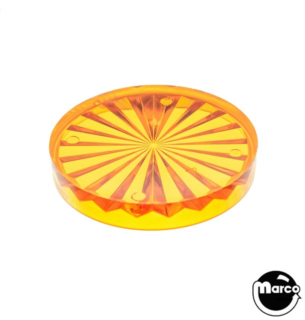 Insert - circle 1-1/2 inch orange starburst