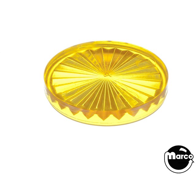Insert - circle 1-1/2 inch yellow starburst