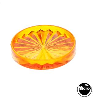 Insert - circle 1-1/2 inch orange starburst