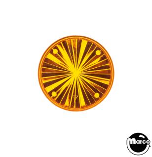 Insert - circle 1-1/2 inch orange starburst