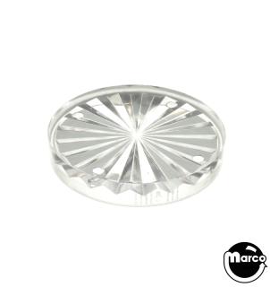 Insert - circle 1-1/2 inch clear starburst