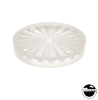 Insert - circle 1-1/2 inch frosted starburst clear