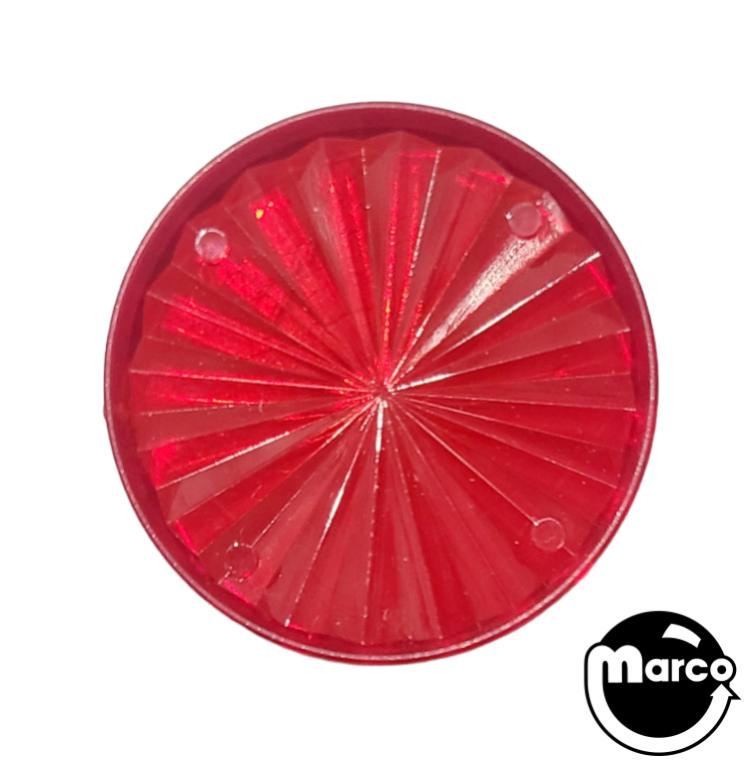 Insert - circle 1-1/2 inch amber starburst