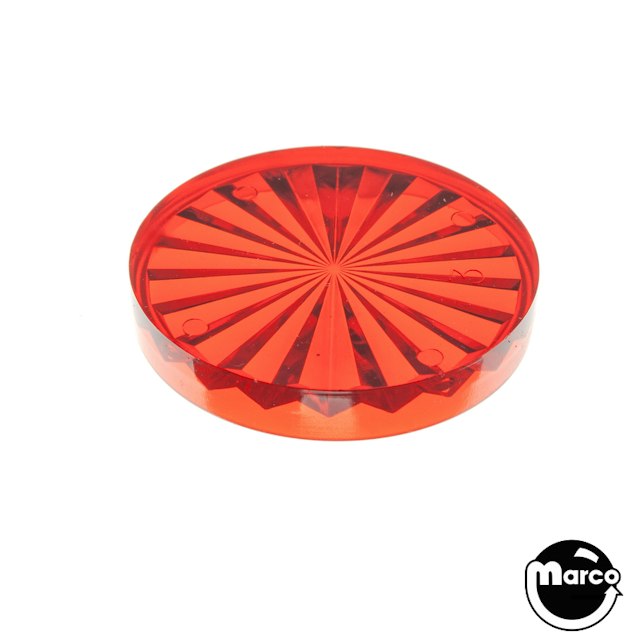 Insert - circle 1-1/2 inch red starburst