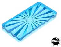 Insert - rectangle 2.243" s/b trp-blue