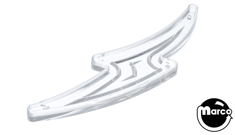 Insert - lightning curved large clear 5-1/16 inch