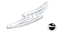 Insert - lightning curved large clear 5-1/16 inch
