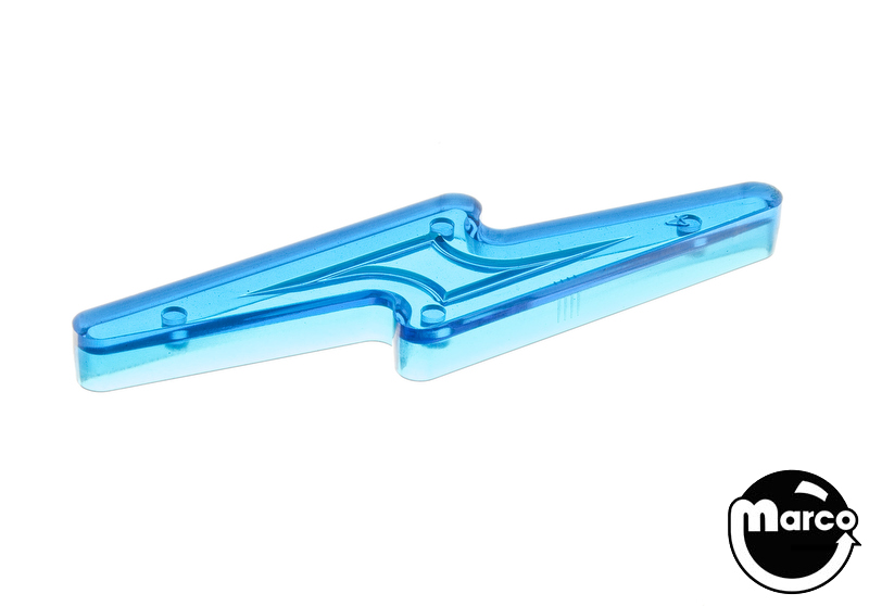 Insert - lightning bolt small blue 2-7/8 inch