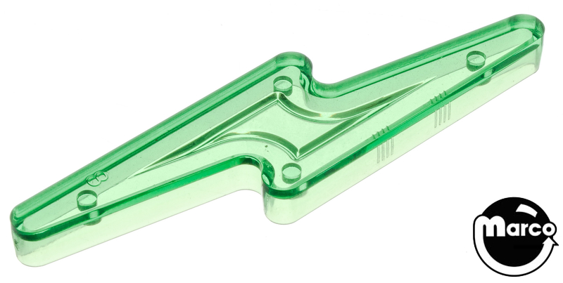 Insert - lightning bolt small green