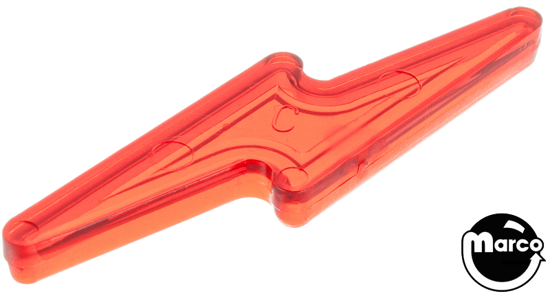Insert - lightning bolt small red