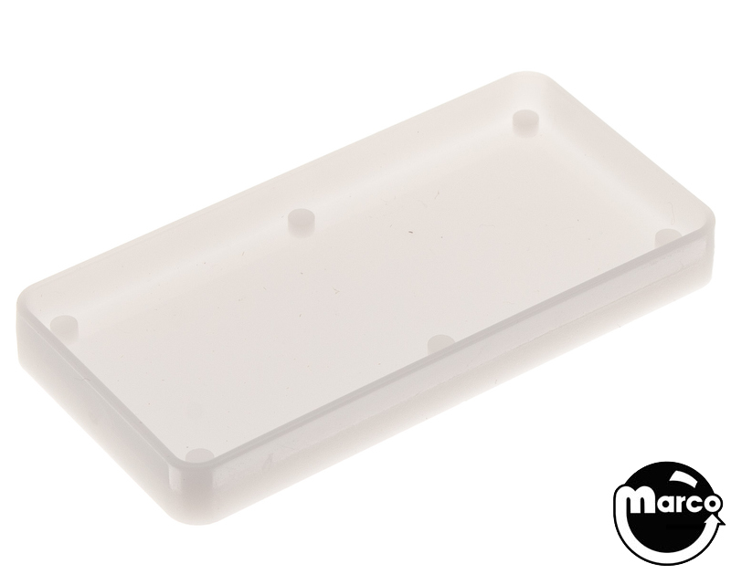 Insert rectangle 2-1/4 inch white USE 550-5049-08