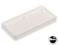 Insert rectangle 2-1/4 inch white