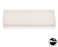 Insert rectangle 2-1/4 inch white