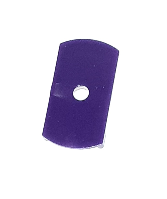 Target face oblong purple opaque