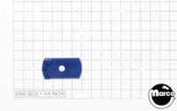Target oblong stat-op blue plastic only