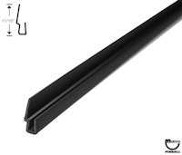 Trim side channel - 22 inch backglass
