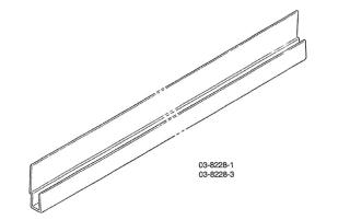 Trim Side Channel - 22 inch Backglass