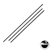 CPR Backglass Trim 3 pcs set 4mm thick
