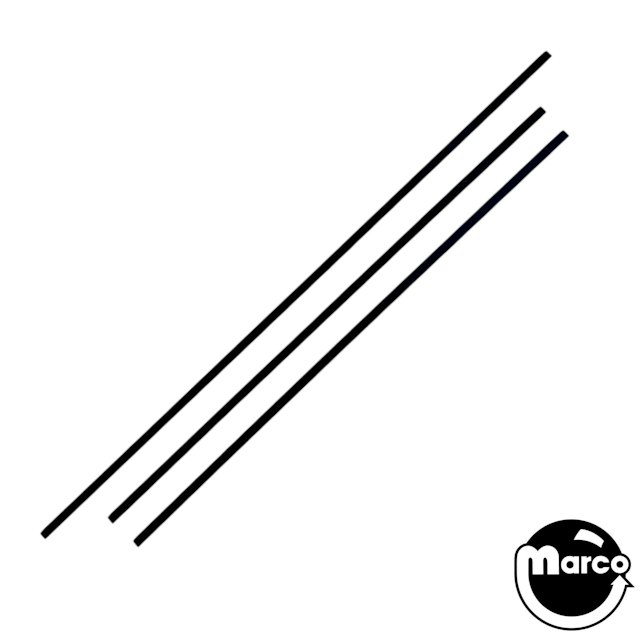 CPR Backglass Trim 3 pcs set 4mm thick